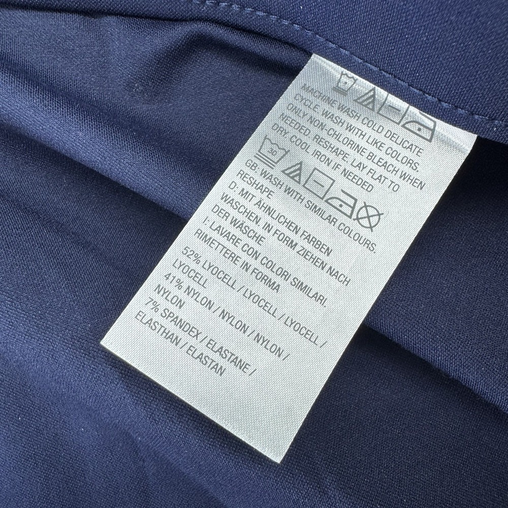 Isaac Mizrahi Live! Elements 24/7 Stretch Knit High Waist Pants 3XP Navy Blue - Picture 5 of 9